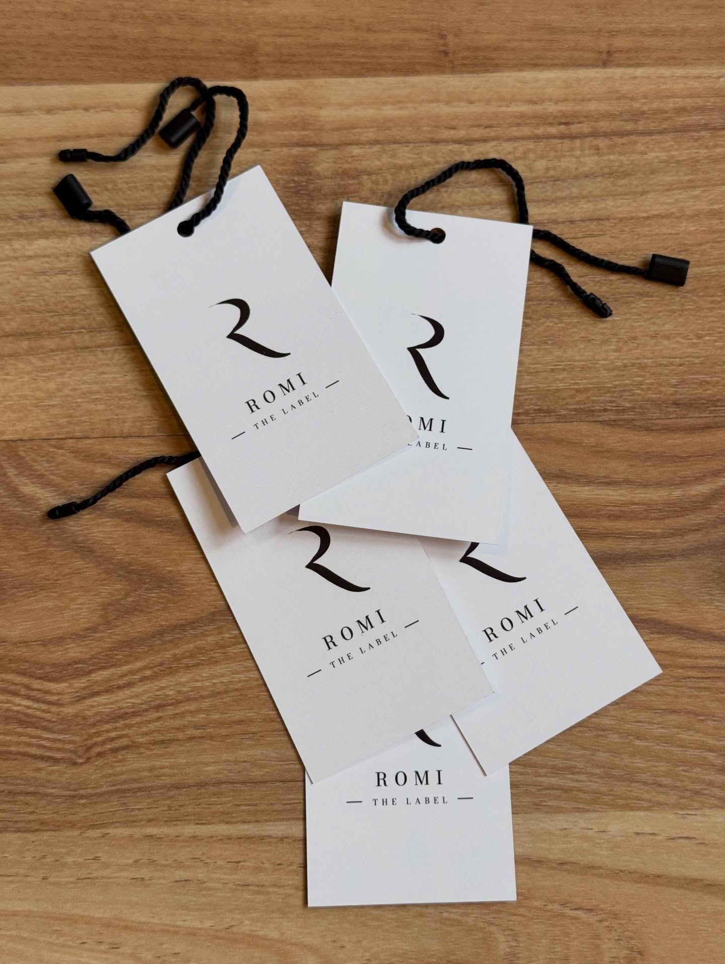 Romi The Label garment tags